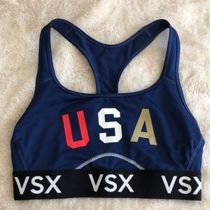Victoria’s Secret Player Sports Bra (USA on navy Blue)
